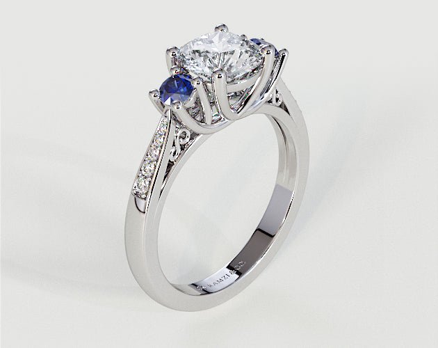 Sienna - Radiant - Engagement Rings - Ramzi & Co.®