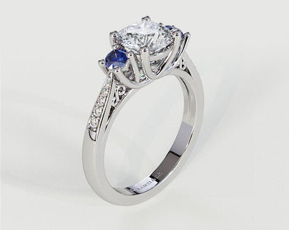 Sienna - Radiant - Engagement Rings - Ramzi & Co.®