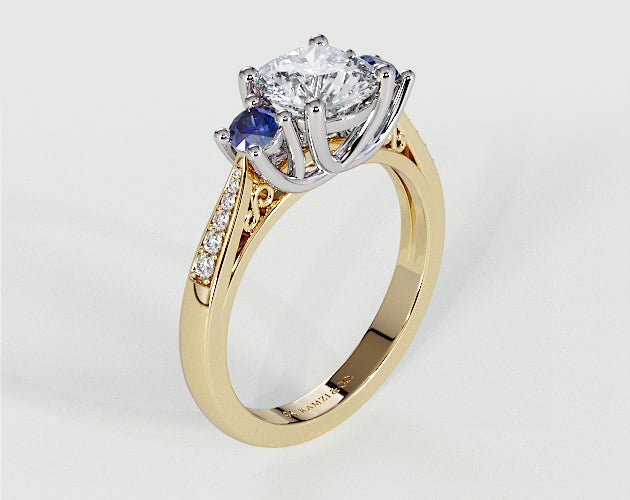 Sienna - Radiant - Engagement Rings - Ramzi & Co.®