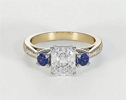 Sienna - Radiant - Engagement Rings - Ramzi & Co.®