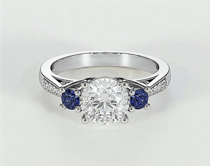 Sienna - Round - Engagement Rings - Ramzi & Co.®