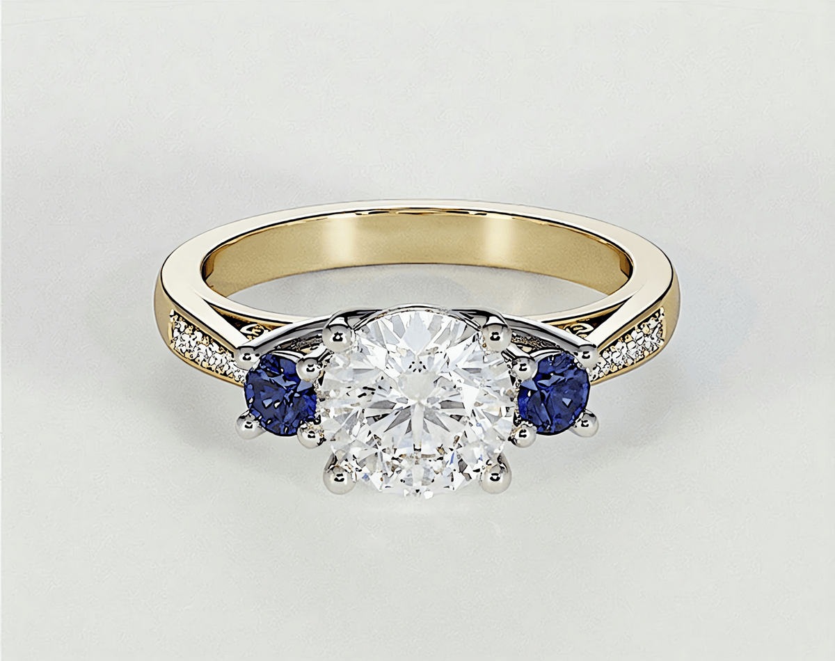 Sienna - Round - Engagement Rings - Ramzi & Co.®
