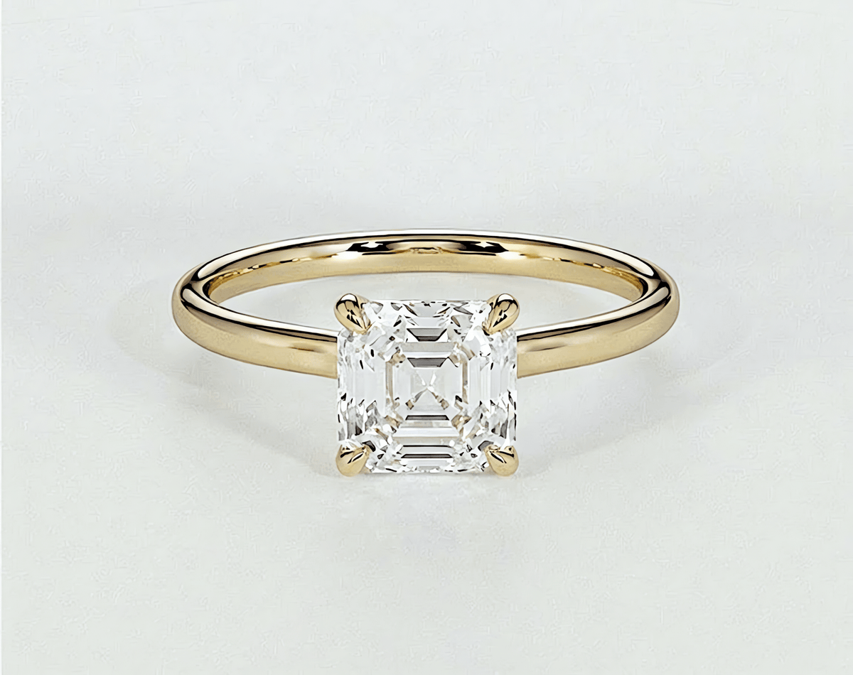 Sophie - Asscher - Engagement Rings - Ramzi & Co.®