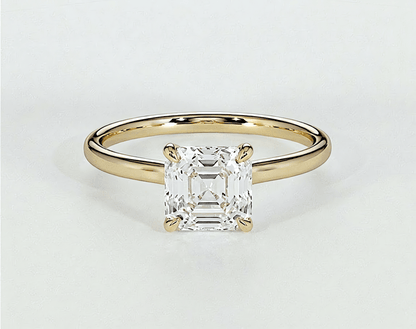 Sophie - Asscher - Engagement Rings - Ramzi & Co.®