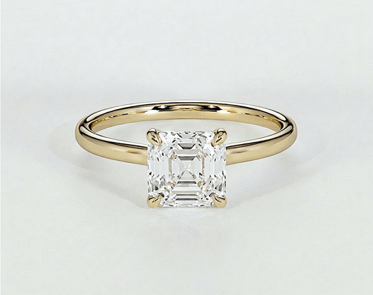 Sophie - Asscher - Engagement Rings - Ramzi & Co.®