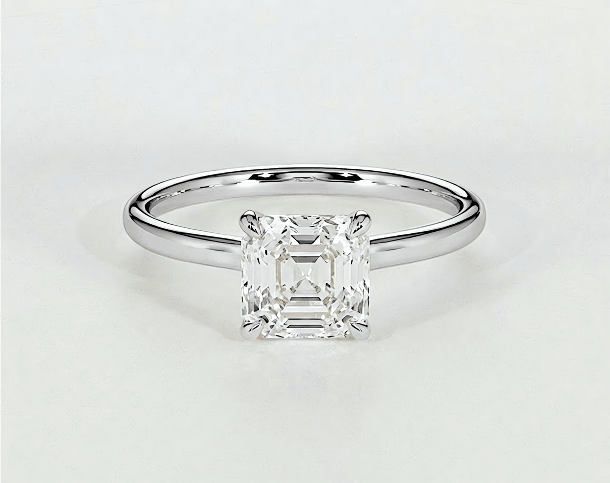 Sophie - Asscher - Engagement Rings - Ramzi & Co.®
