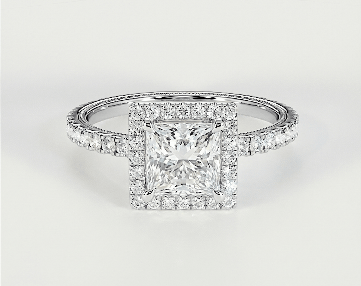 Stephanie - Princess - Engagement Rings - Ramzi & Co.®