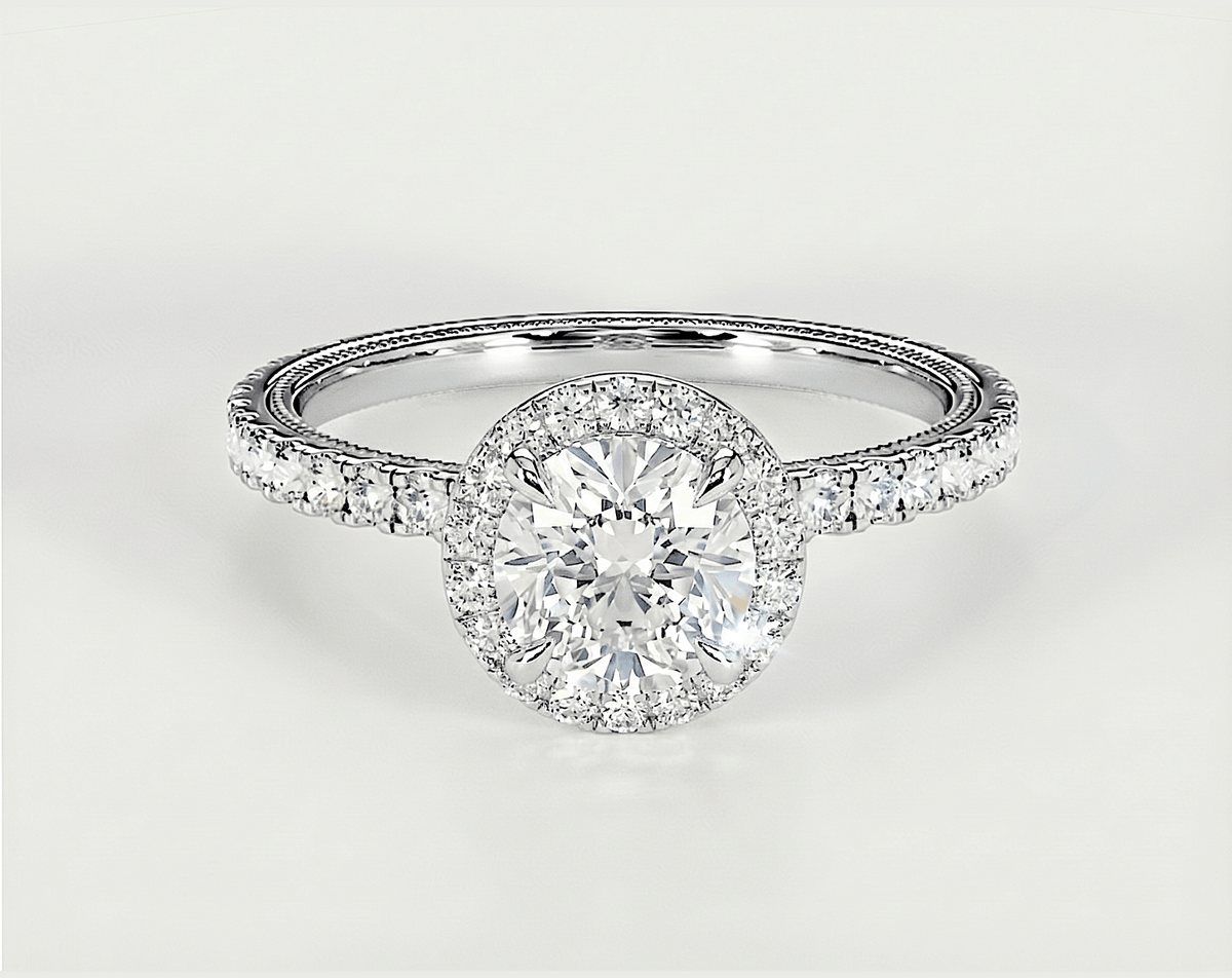 Stephanie - Round - Engagement Rings - Ramzi & Co.®