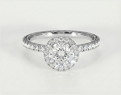 Stephanie - Round - Engagement Rings - Ramzi & Co.®