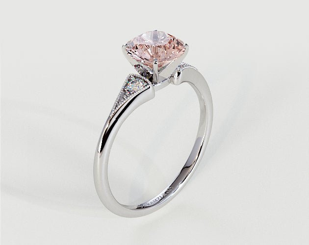 Tasha - Morganite Rings - Ramzi & Co.®