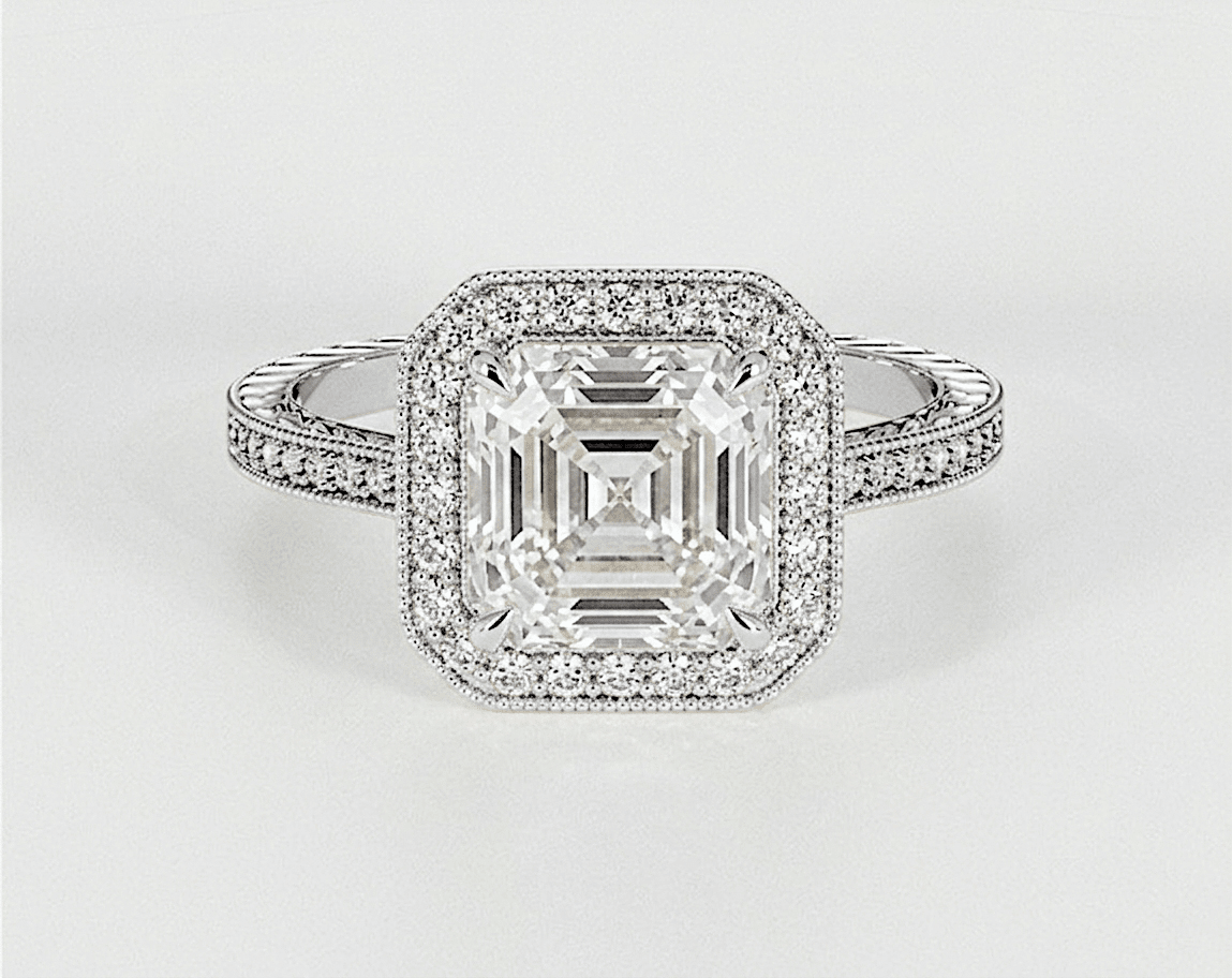 Taylor - Asscher - Engagement Rings - Ramzi & Co.®