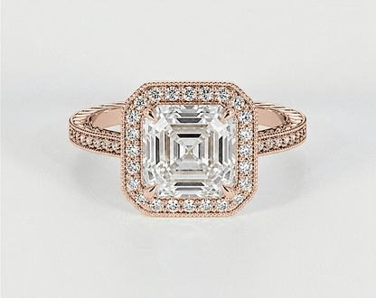 Taylor - Asscher - Engagement Rings - Ramzi & Co.®