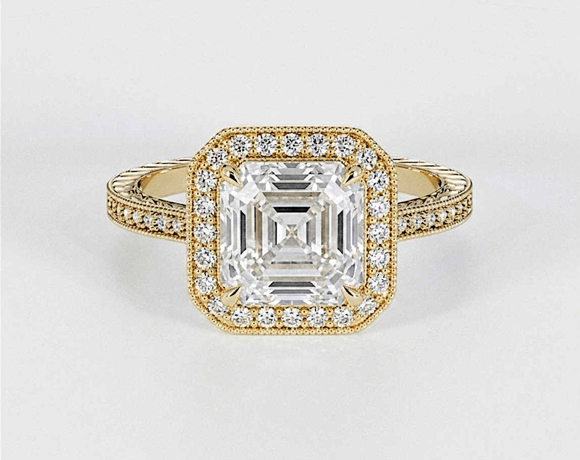 Taylor - Asscher - Engagement Rings - Ramzi & Co.®