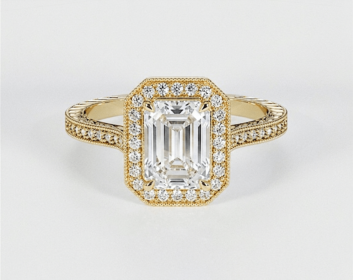 Taylor - Emerald - Engagement Rings - Ramzi & Co.®