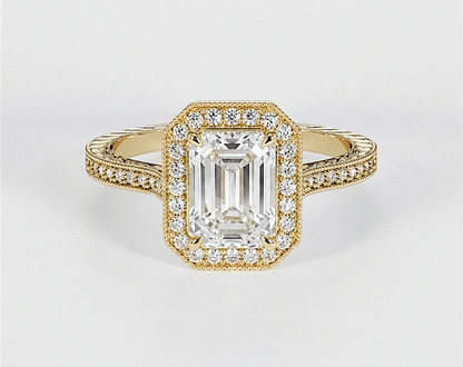 Taylor - Emerald - Engagement Rings - Ramzi & Co.®