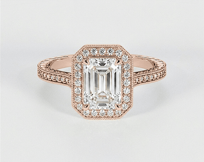 Taylor - Emerald - Engagement Rings - Ramzi & Co.®