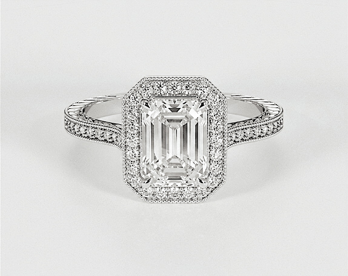 Taylor - Emerald - Engagement Rings - Ramzi & Co.®