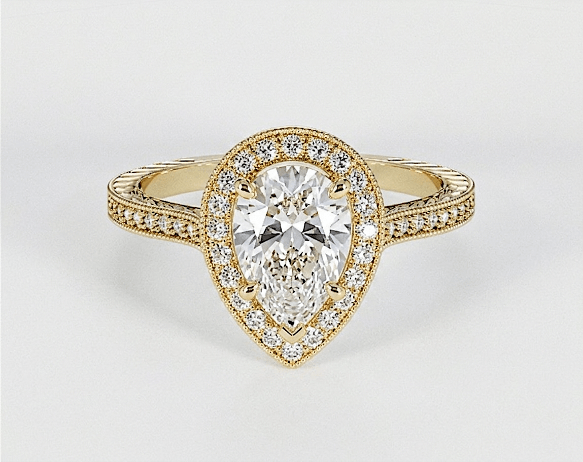 Taylor - Pear - Engagement Rings - Ramzi & Co.®
