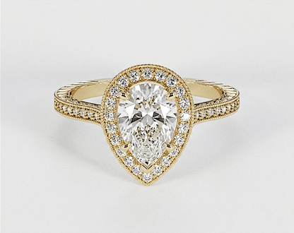 Taylor - Pear - Engagement Rings - Ramzi & Co.®