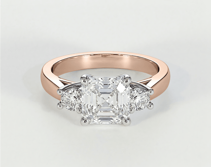 Tessa - Asscher - Engagement Rings - Ramzi & Co.®