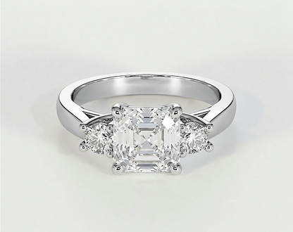 Tessa - Asscher - Engagement Rings - Ramzi & Co.®