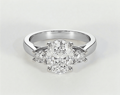 Tessa - Oval - Engagement Rings - Ramzi & Co.®