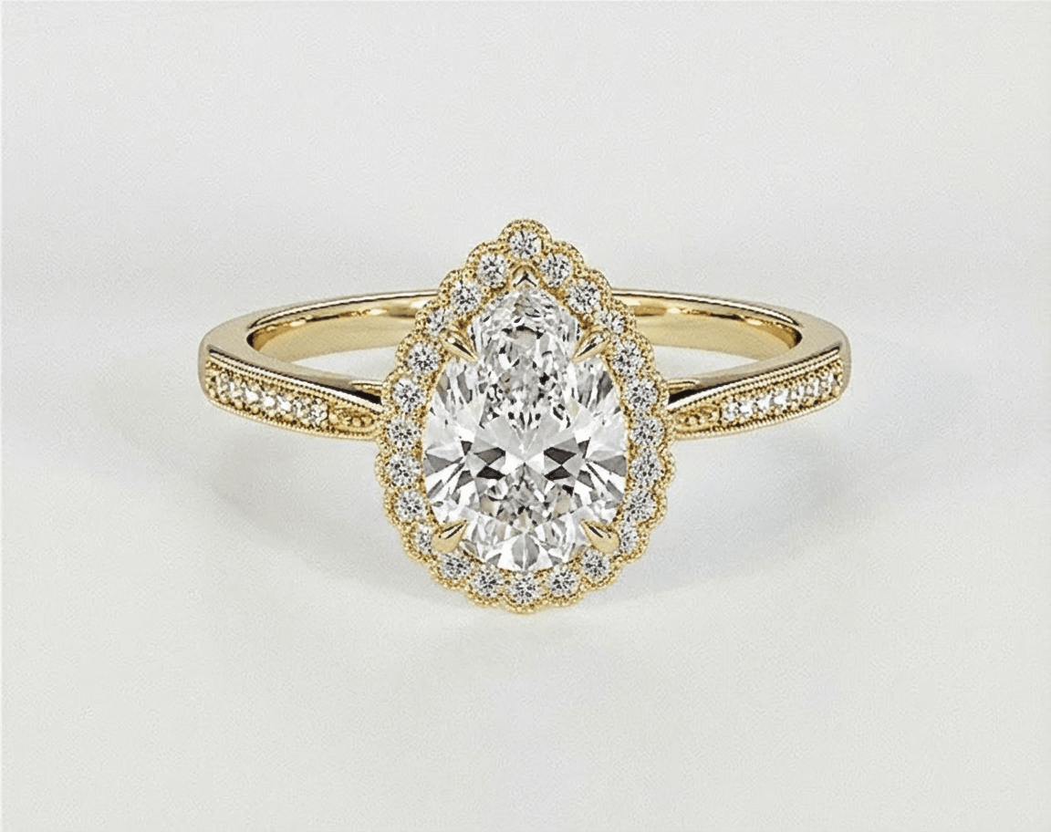 Tondra - Pear - Engagement Rings - Ramzi & Co.®
