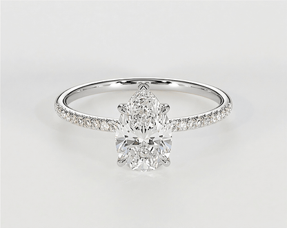 Trista - Pear - Engagement Rings - Ramzi & Co.®