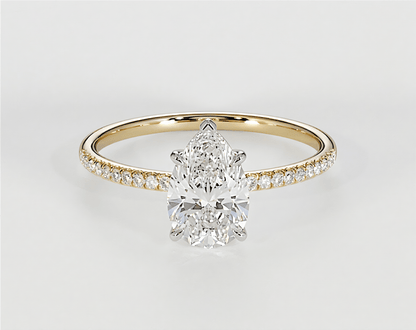 Trista - Pear - Engagement Rings - Ramzi & Co.®