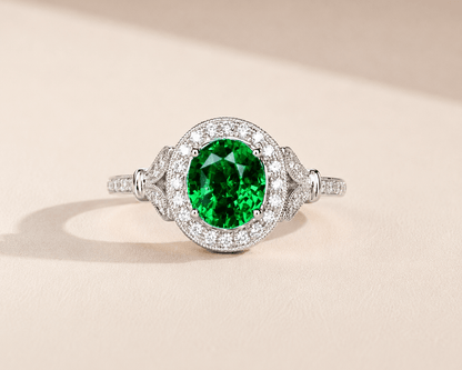 Tsavorite Garnet Vintage Ring - Ramzi & Co.®