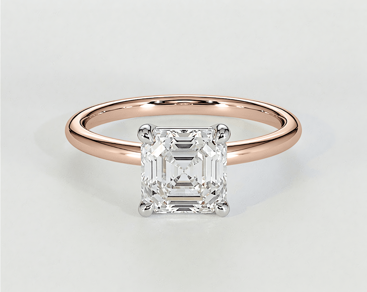 Vanessa - Asscher - Engagement Rings - Ramzi & Co.®