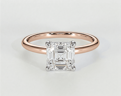 Vanessa - Asscher - Engagement Rings - Ramzi & Co.®