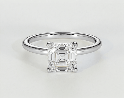 Vanessa - Asscher - Engagement Rings - Ramzi & Co.®