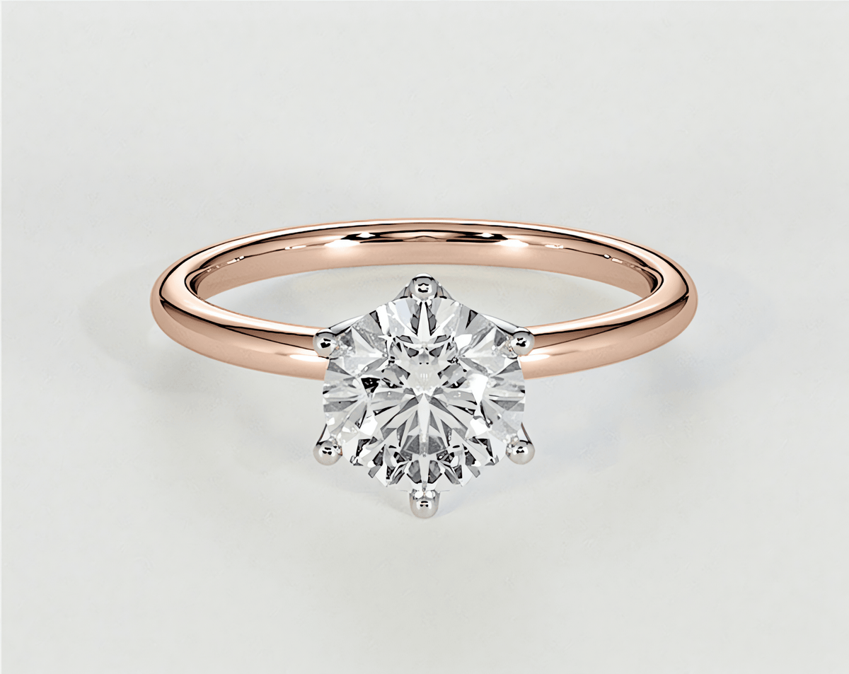 Vanessa - Round - Engagement Rings - Ramzi & Co.®