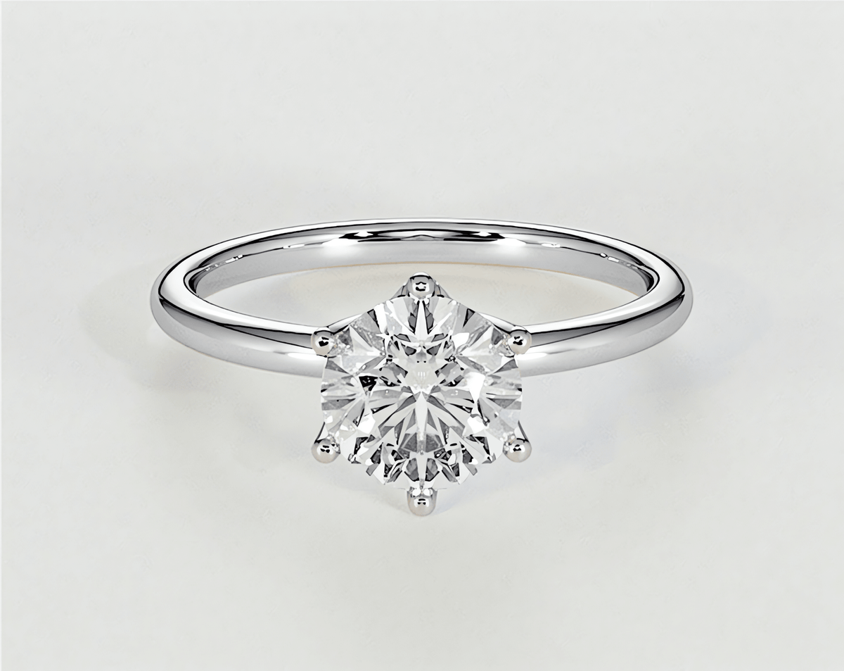 Vanessa - Round - Engagement Rings - Ramzi & Co.®