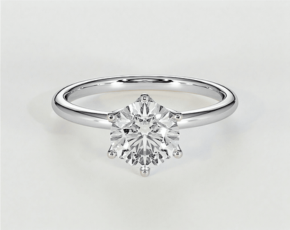 Vanessa - Round - Engagement Rings - Ramzi & Co.®