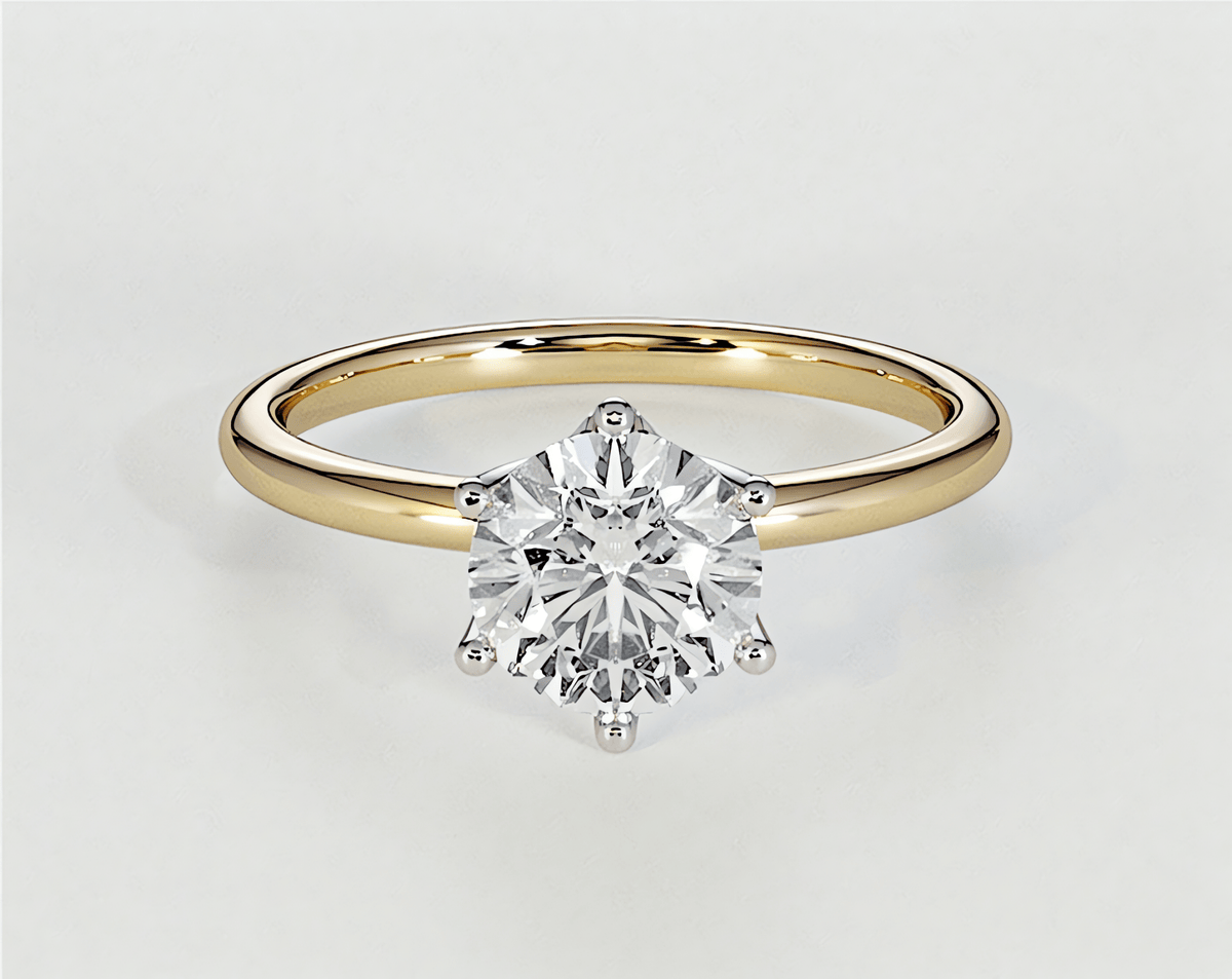 Vanessa - Round - Engagement Rings - Ramzi & Co.®