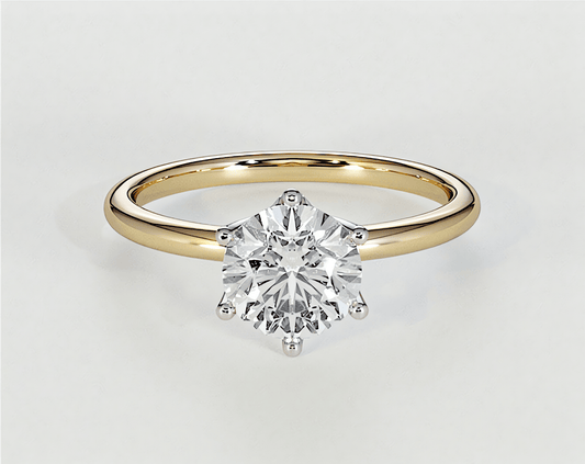 Vanessa - Round - Engagement Rings - Ramzi & Co.®
