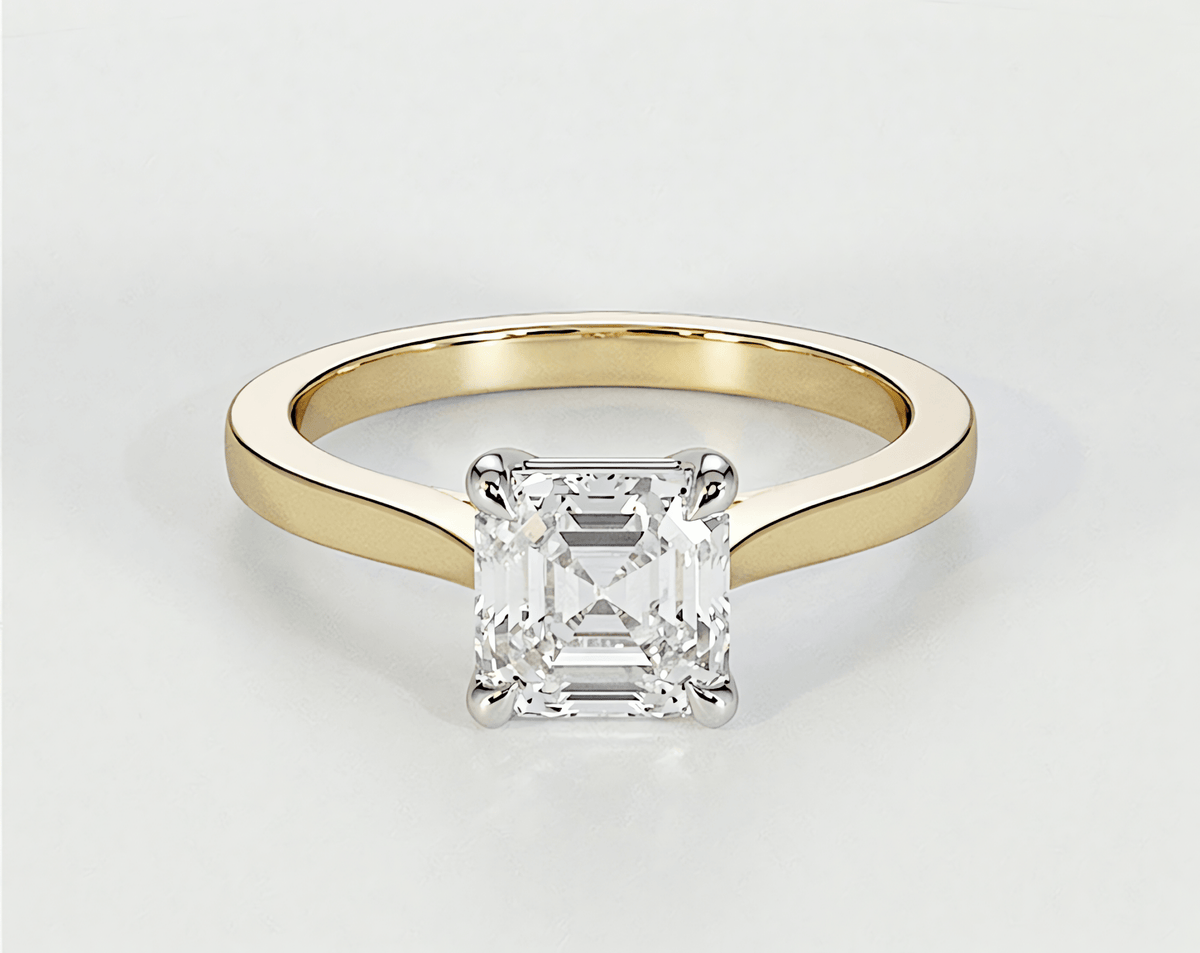 Velora - Asscher - Engagement Rings - Ramzi & Co.®