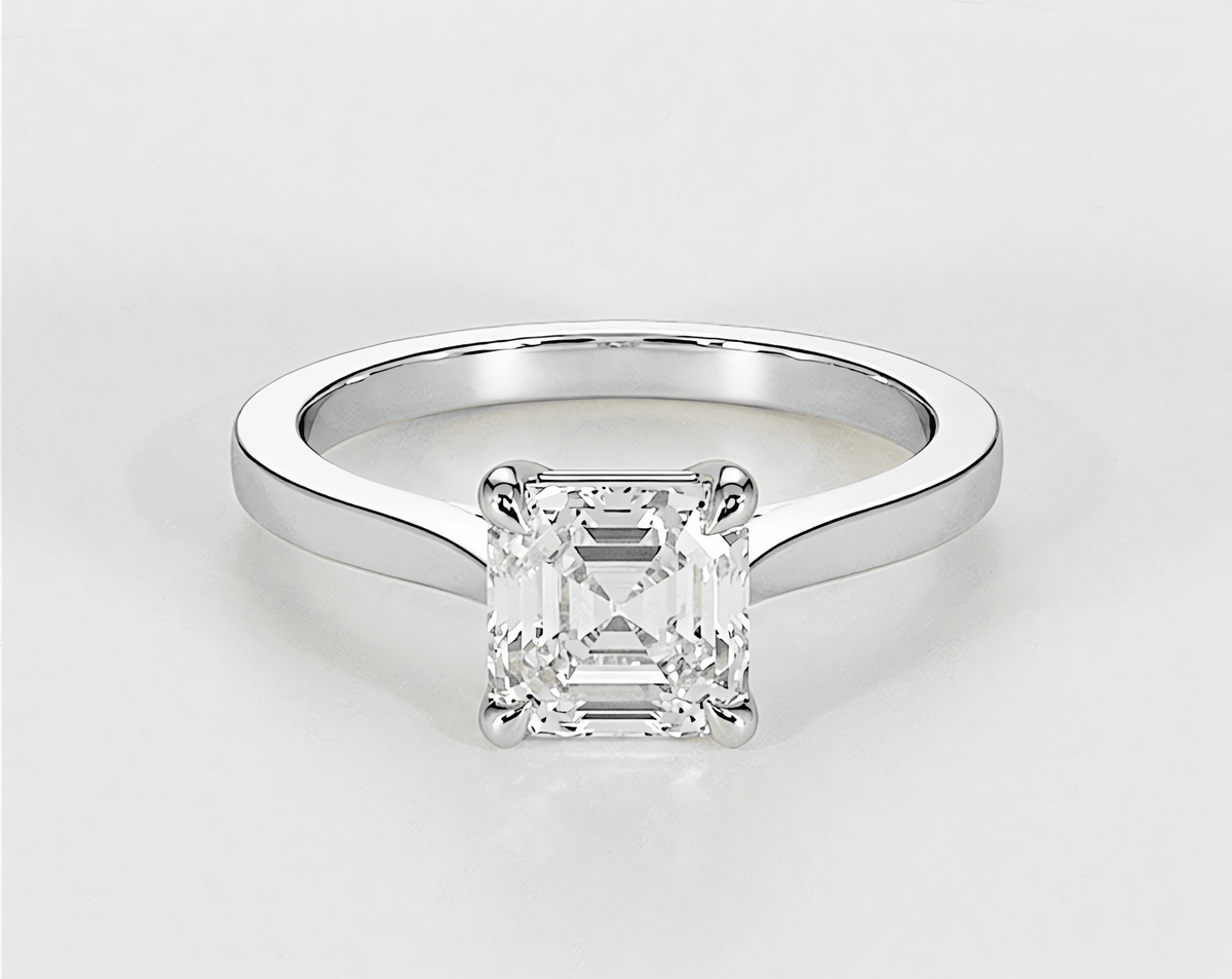 Velora - Asscher - Engagement Rings - Ramzi & Co.®
