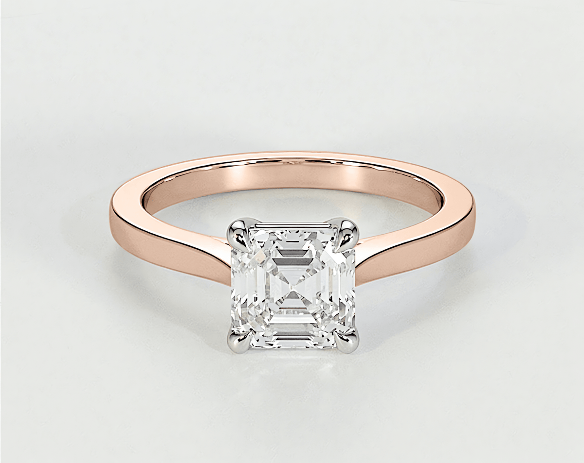 Velora - Asscher - Engagement Rings - Ramzi & Co.®