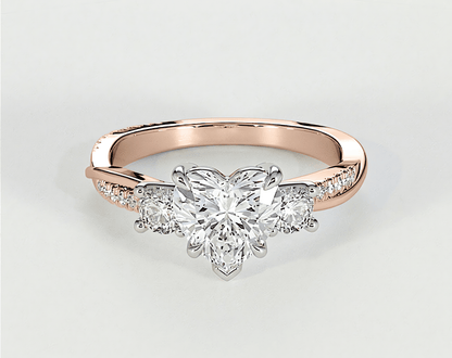 Veronica - Heart - Engagement Rings - Ramzi & Co.®