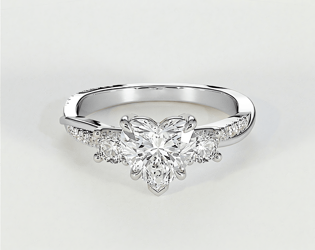 Veronica - Heart - Engagement Rings - Ramzi & Co.®