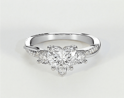 Veronica - Heart - Engagement Rings - Ramzi & Co.®