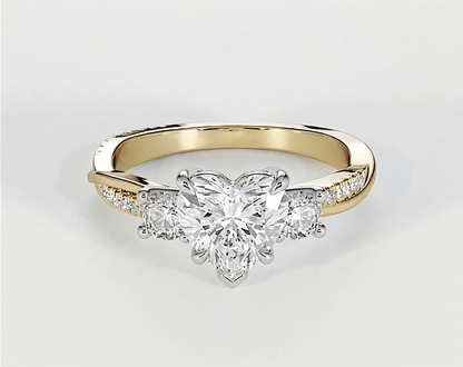 Veronica - Heart - Engagement Rings - Ramzi & Co.®