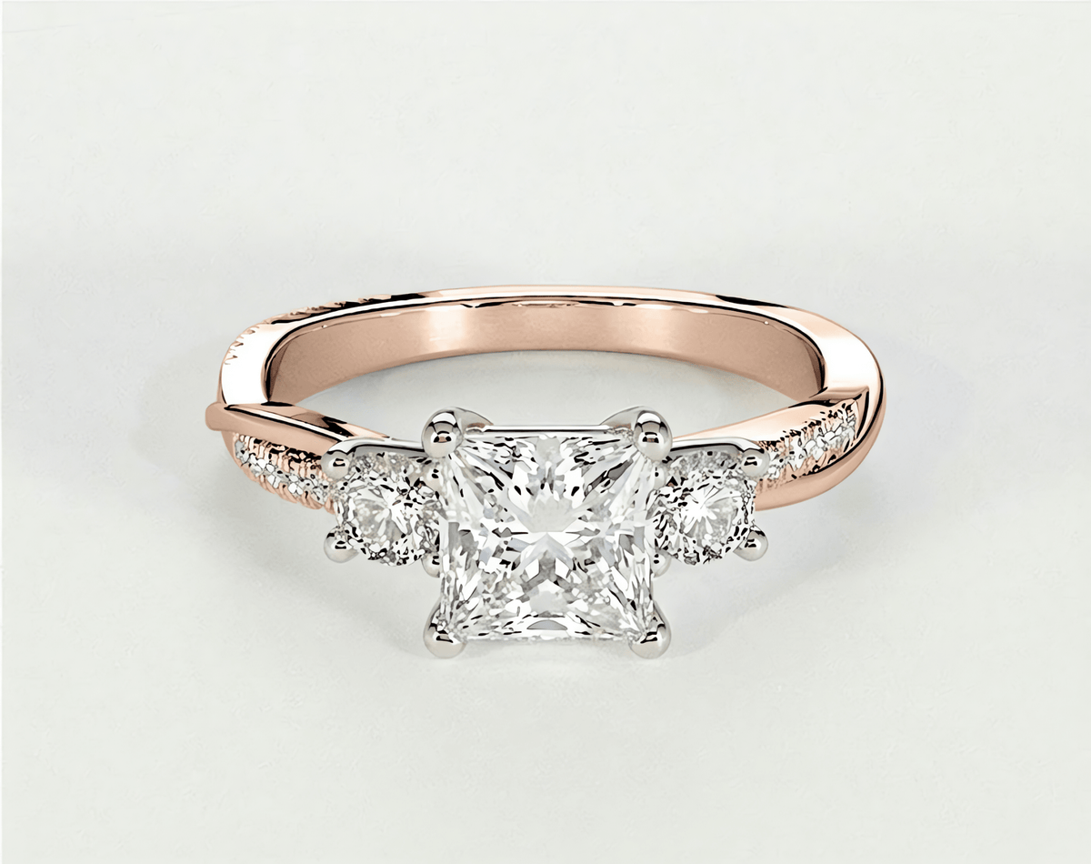 Veronica - Princess - Engagement Rings - Ramzi & Co.®