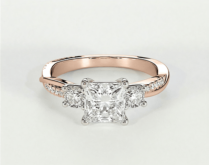 Veronica - Princess - Engagement Rings - Ramzi & Co.®