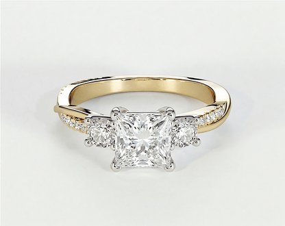 Veronica - Princess - Engagement Rings - Ramzi & Co.®