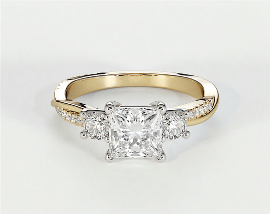 Veronica - Princess - Engagement Rings - Ramzi & Co.®