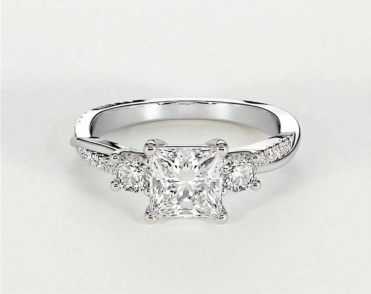 Veronica - Princess - Engagement Rings - Ramzi & Co.®